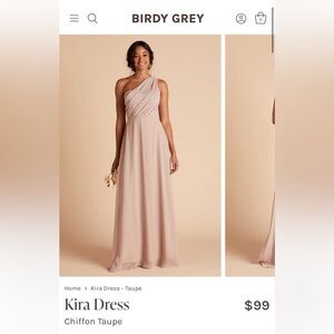 NEW! Kira Dress Birdy Grey